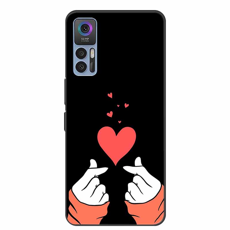 For TCL 30 Plus Case Luxury Soft Silicone Back Cover Phone Case for TCL 30 SE Coque TCL 30 5G for TCL 30+ Protector T676J Fundas