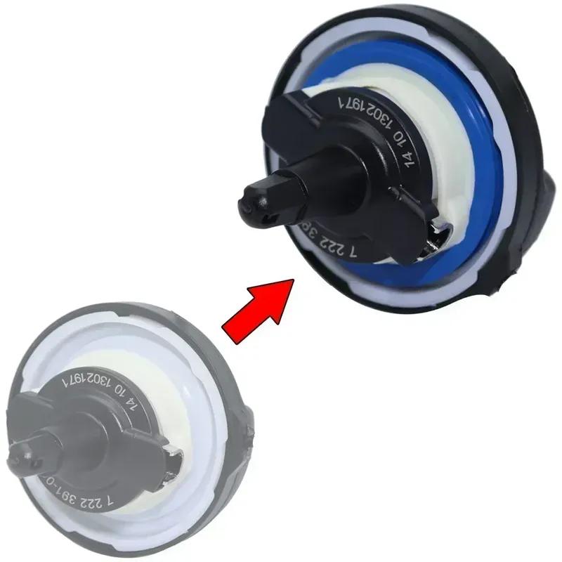 2PC Gas Cap Fuel Seal for BMW 3 Series 320i E46/E90/E91/E92/E93/F34 1998-2021 Tank Cover Neck Repair Rubber Gasket Washer Shape