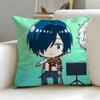anime Blue Orchestra Cushion Cover Soft & Easy-Wash Pillow Case – Versatile for Couch, Bed, Travel and Office