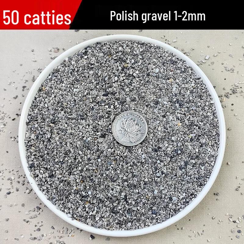 Polished Grey Landscaping Gravel