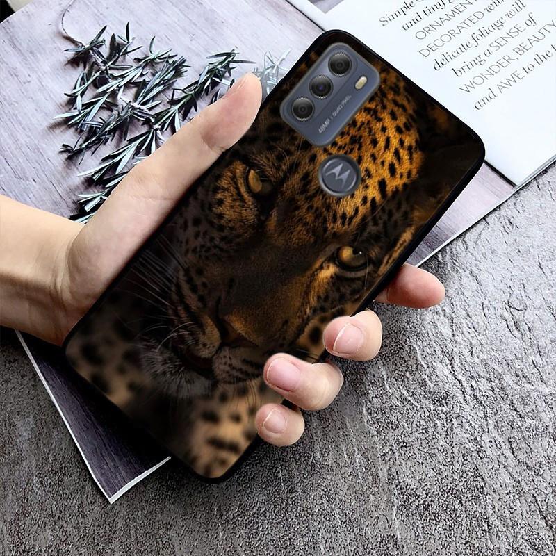 Cheetah leopard panther Phone Case For Motorola 85 G55 G05 G14 G75 G31 G50 G10 G20 G30 G60 G13 G32 G84 G54 G53 G72 G24 Power