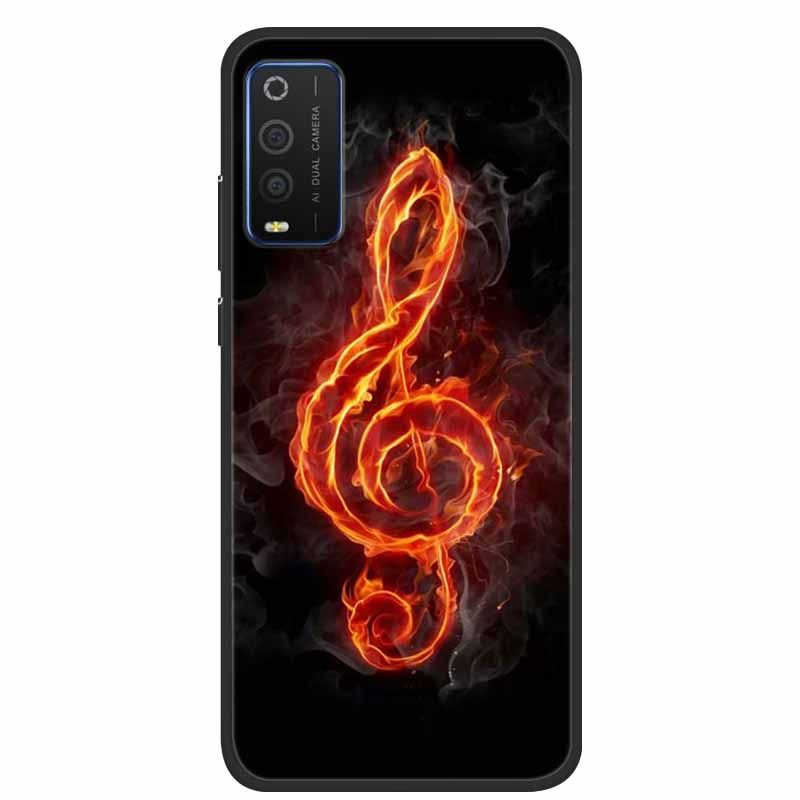 For TCL 205 Cases Fashion Silicone Soft TPU Protective Covers for TCL205 Phone Cases Floral Fundas for TCL 205 4187D 2021 Coque