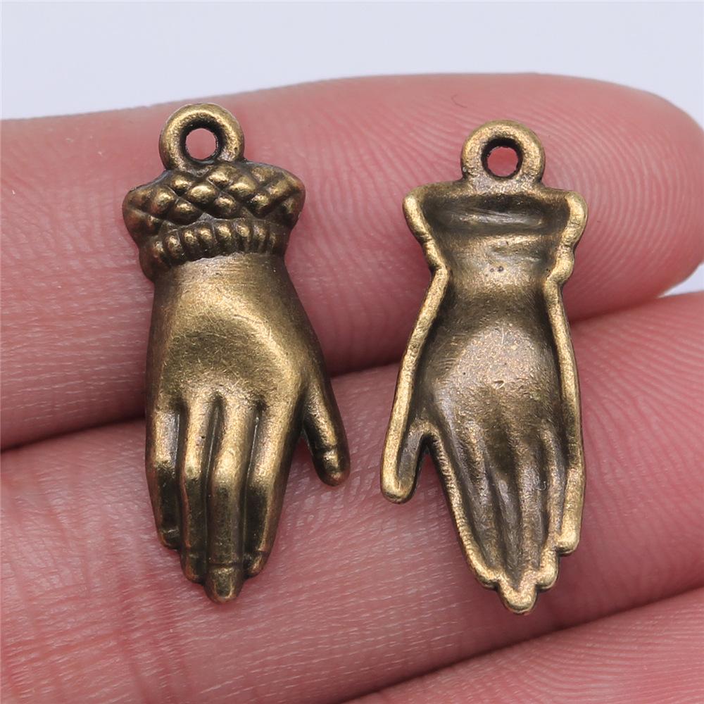10pcs Palm Hand Charms DIY Handmade Jewelry Making Accessories DIY Handmade Craft