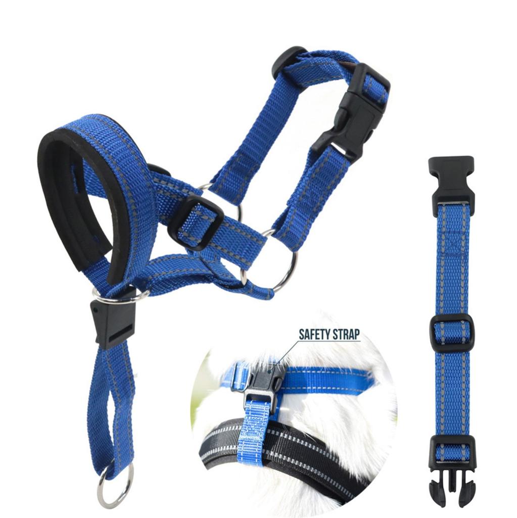 Pet Dog Muzzle Nylon Dog Muzzle Rope Stop Barking And Anti-bite Breathable Dog Adjustable Muzzle