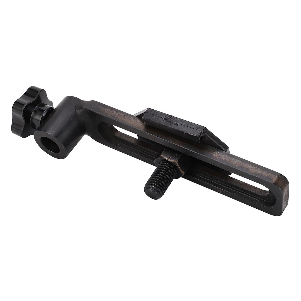 Drehwerkzeughalterbasis 16MM Lochdurchmesser legierter Stahl Holzbearbeitung Drechselwerkzeugauflage für 58 Zoll