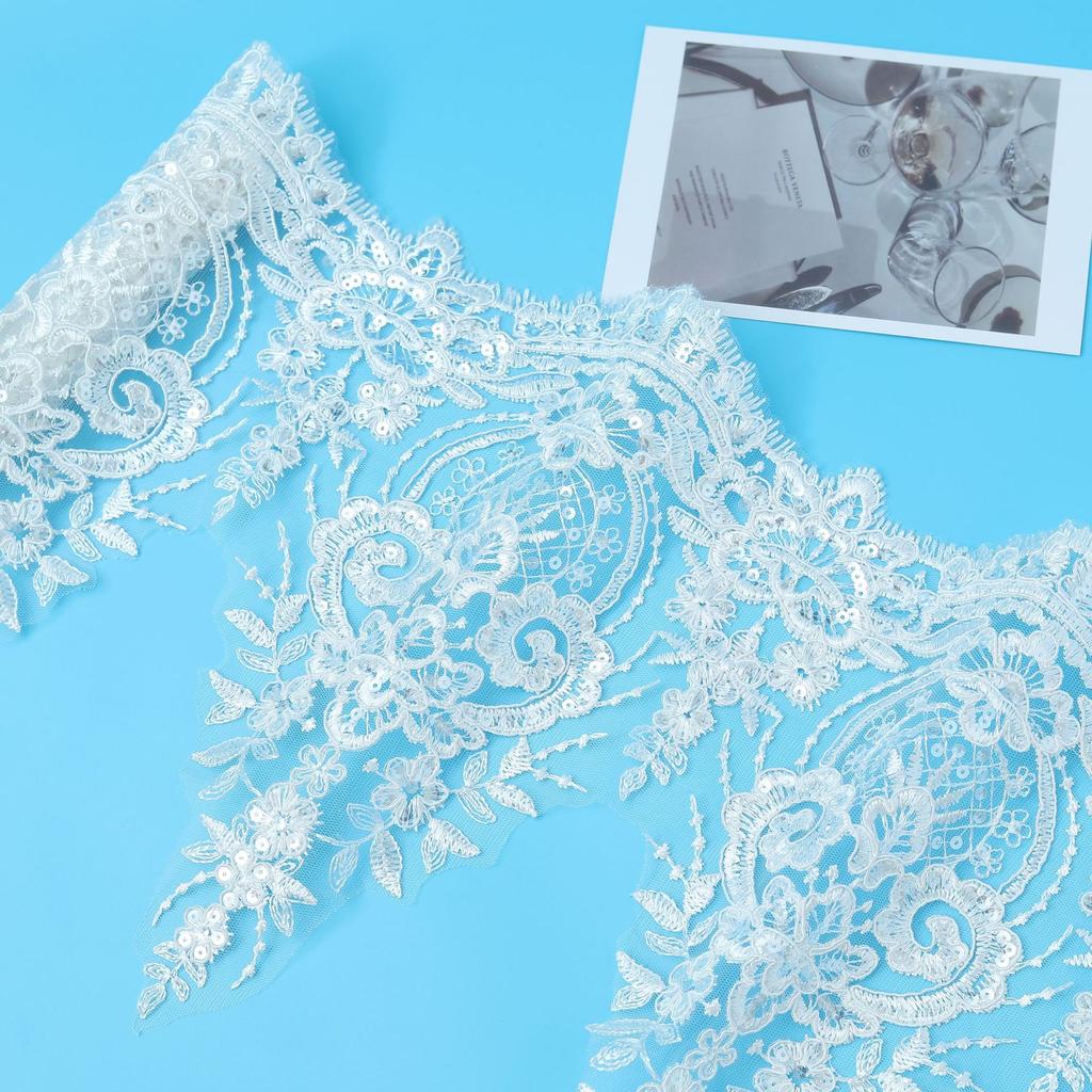 Car Bone Lace Lace, Dress Children'S Clothing, Wedding Dress Veil Skirt Clothing Decoration Accessories 27Cm