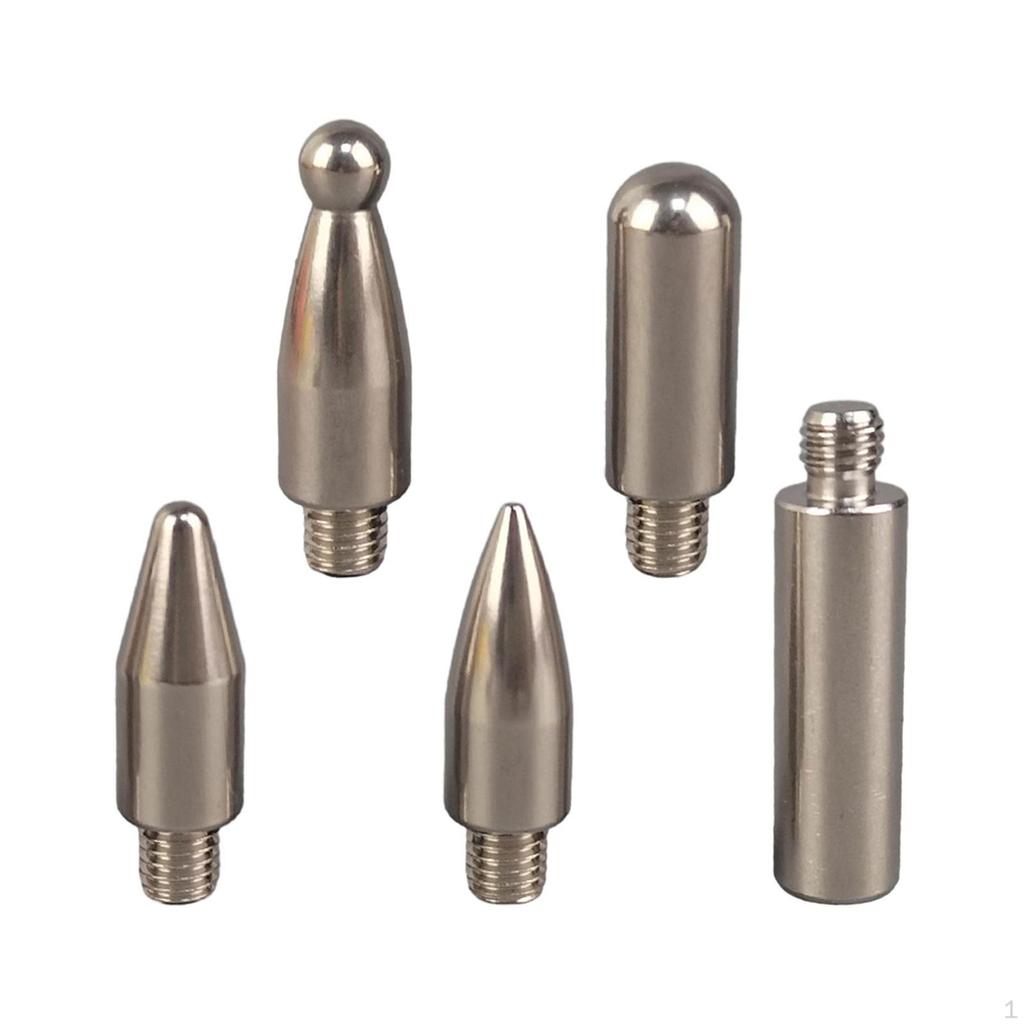 5 Pieces Cars Denting Hook Tips Hammers Portable M8 Heavy Duty Dent Removal Set for Auo