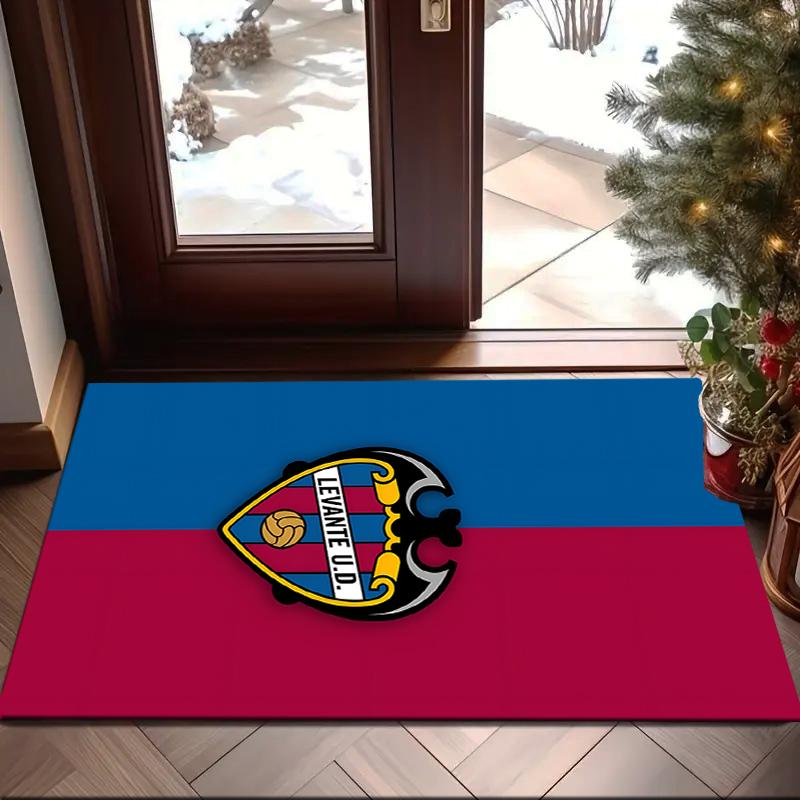 1PC Levante Football Rug Game Carpet, Floor Mat for Bedroom Living Room Entryway Rug, Home Decor Idea Gift for Christmas Birthday