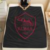 AS Roma2 Flannel Blanket, High quality Comfortable for All Seasons, Home Decor, Warmth and Comfort