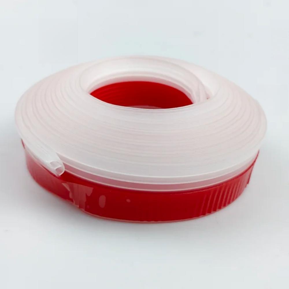 

1roll 2mX33mm PVC Sliding Door Window Weather Stripping, Triple Seal Soundproof Gap Filler, No Residue Adhesive Seal Strip 33mm&2m прозорий