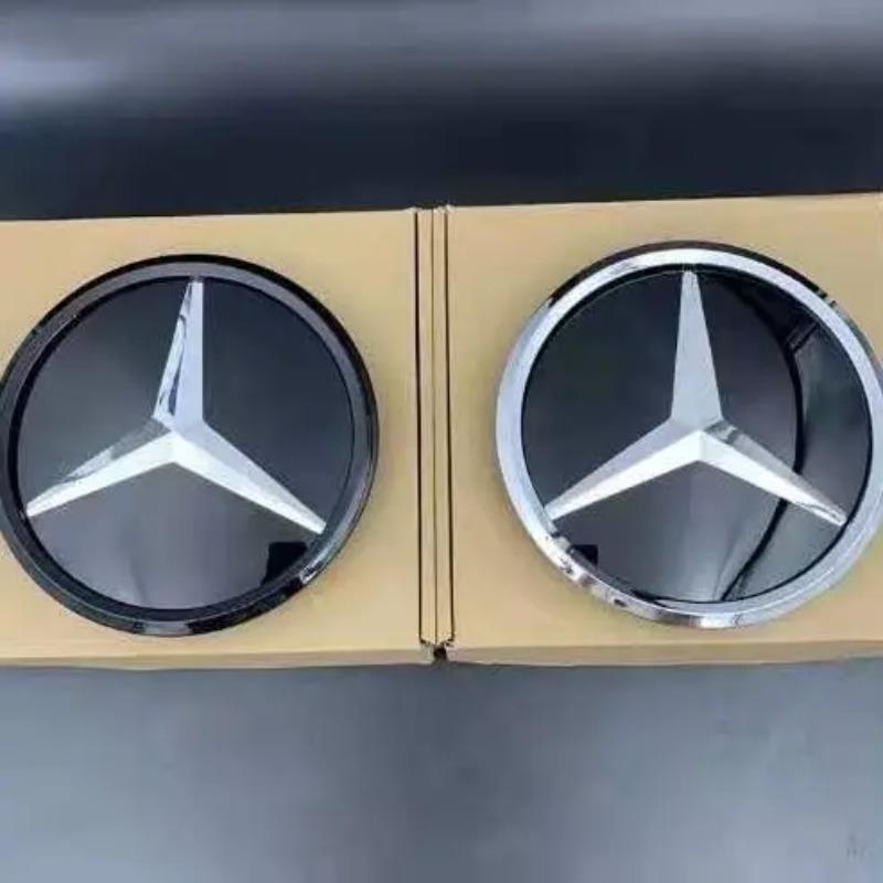 Emblema Anteriore Specchio Piatto per Griglia per Mercedes-Benz Classe C W204 GLK W204 Classe B W245 VITO W447 W463 Classe V V260