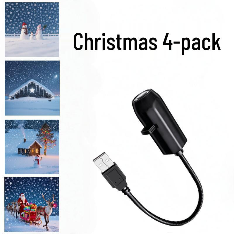 Sternenhimmel LED Nachtprojektor: 360° Drehendes Mondlicht