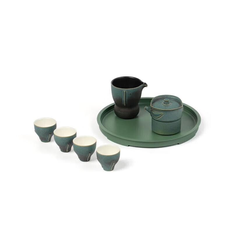 Edenus Kiln Change Glaze Ceramic Tea Set