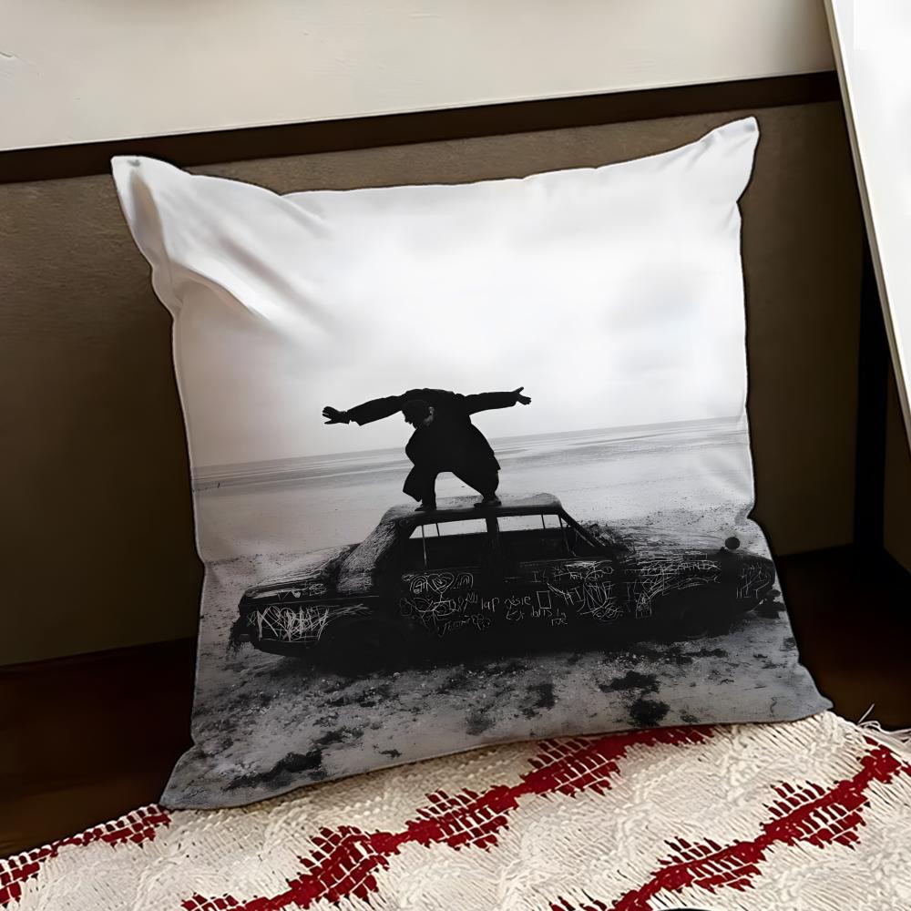 TThe 1975S Band Cushion Cover Reversible Soft Durable Pillow Cover Home  Car MultiScene Use for Daily Comfort