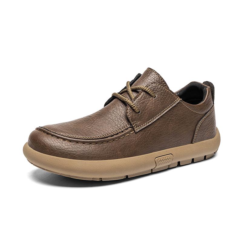 

Spring New Men s Loafers Hand-Made Casual Men Shoes Breathable N-slip Moccasins Footwear For Man Outdoor Flats Sneakers 40 хакі