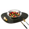 304 Stainless Steel Fruit Plate Rust-Proof Serving Dishes Thicken Snack Storage Tray  Snack Storage