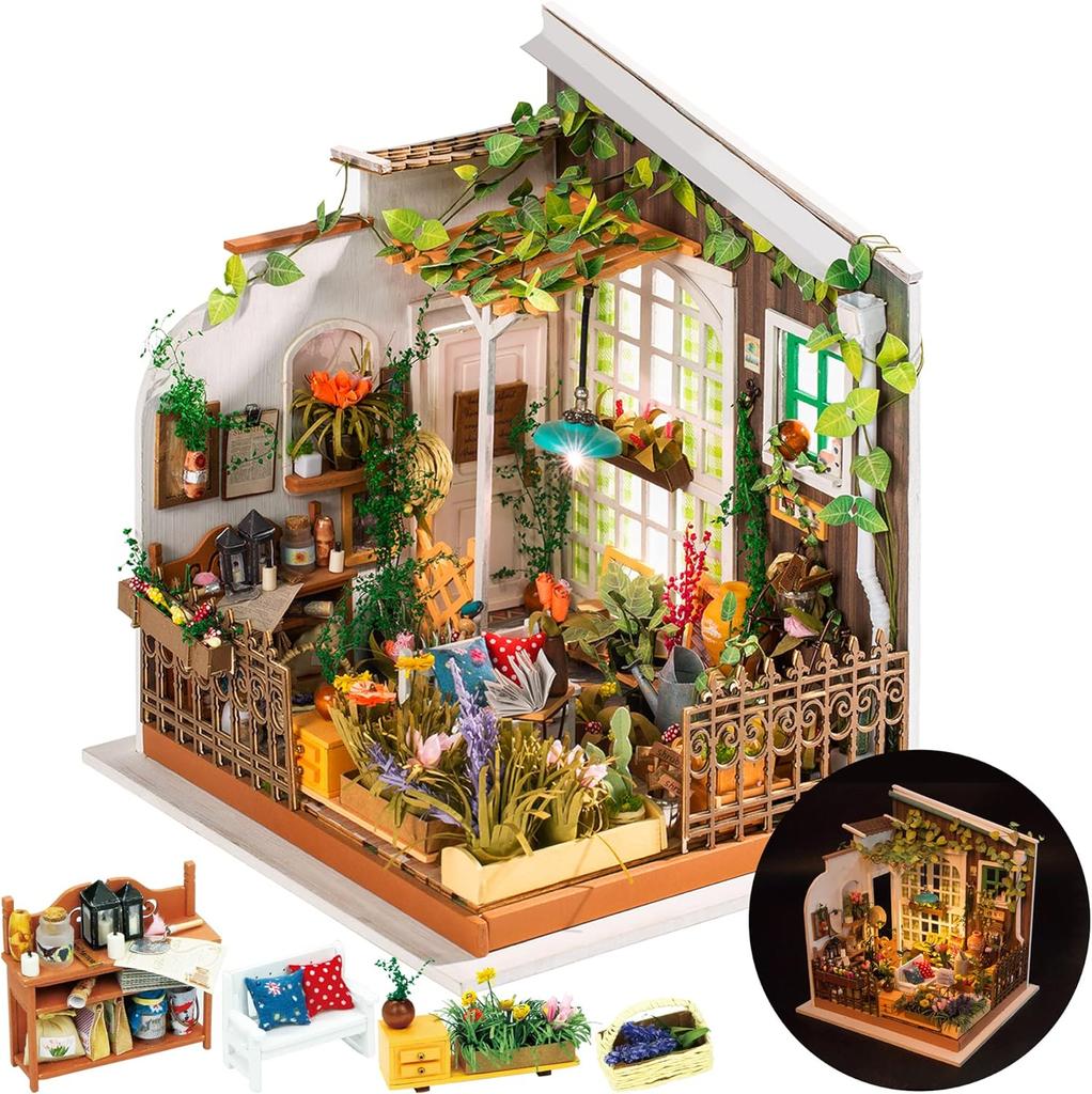 Miller's Garden (DG108) | DIY Miniature House Kit