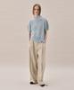 Awi Half Sleeve Sweater_Sky Blue Melange