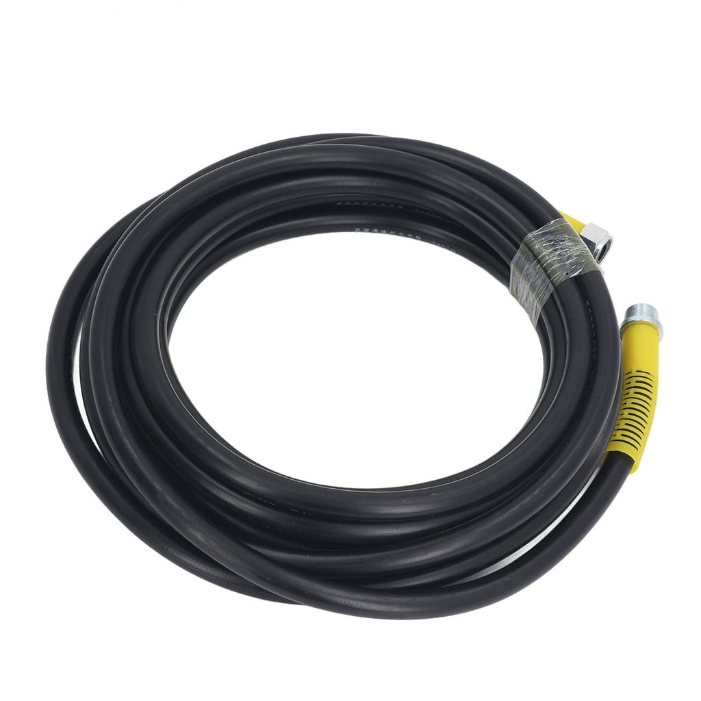 Wąż do myjki ciśnieniowej 30FT Złączka M22 Wąż ze stalowego oplotu Odporny na wybuch Wysokociśnieniowy wąż do myjki