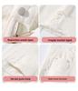 Women's Summer 2025 White Ripped Wide-Leg Denim Shorts
