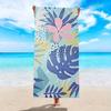 Floral & Tropical Beach Towel Patterned Sunscreen And Windproof Suitable For Swimming Pool Camping Travel Blanket
