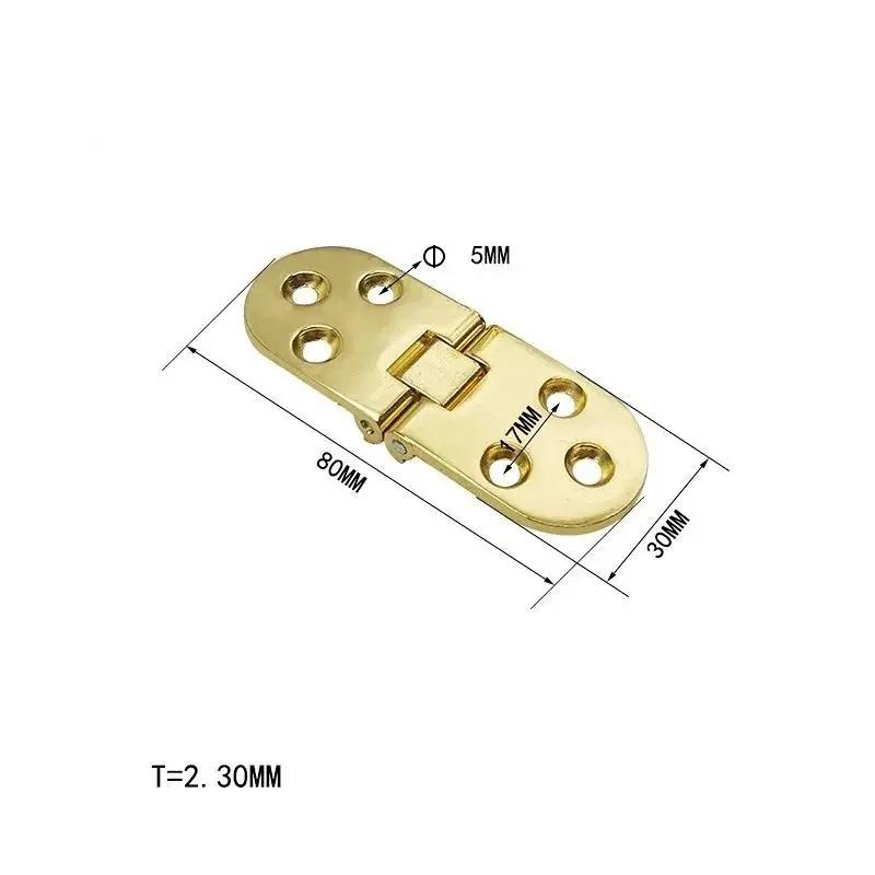 

2 шт. Складна петля для меблів, самонесуча дверцята шафи для столу, вмонтована S для кухні Black