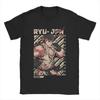 Ryu Streets Fighters T Shirt Men Pure Cotton Vintage Round Collar Game