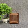 Natural Bamboo Products Encrypted Grasshopper Cage Retro Handmade Single Grid