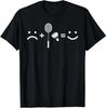 Fun and Stylish Fitness T-shirts for Badminton Enthusiasts, Team Players, Coaches, and Women.Summer Streetwear Graphic T Shir...