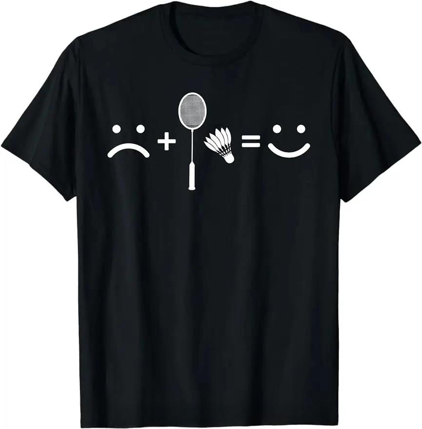 

Fun and Stylish Fitness Tshirts for Badminton Enthusiasts Team Players Coaches and WomenSummer Streetwear Graphic T Shirts S