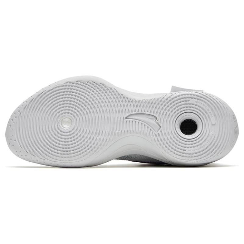 Anta KT8 Starlight Slip Resistant, Abrasion Resistant, Lightweight High Top Basketball Shoes Men's Purple Silver Sneakers 112321101-3