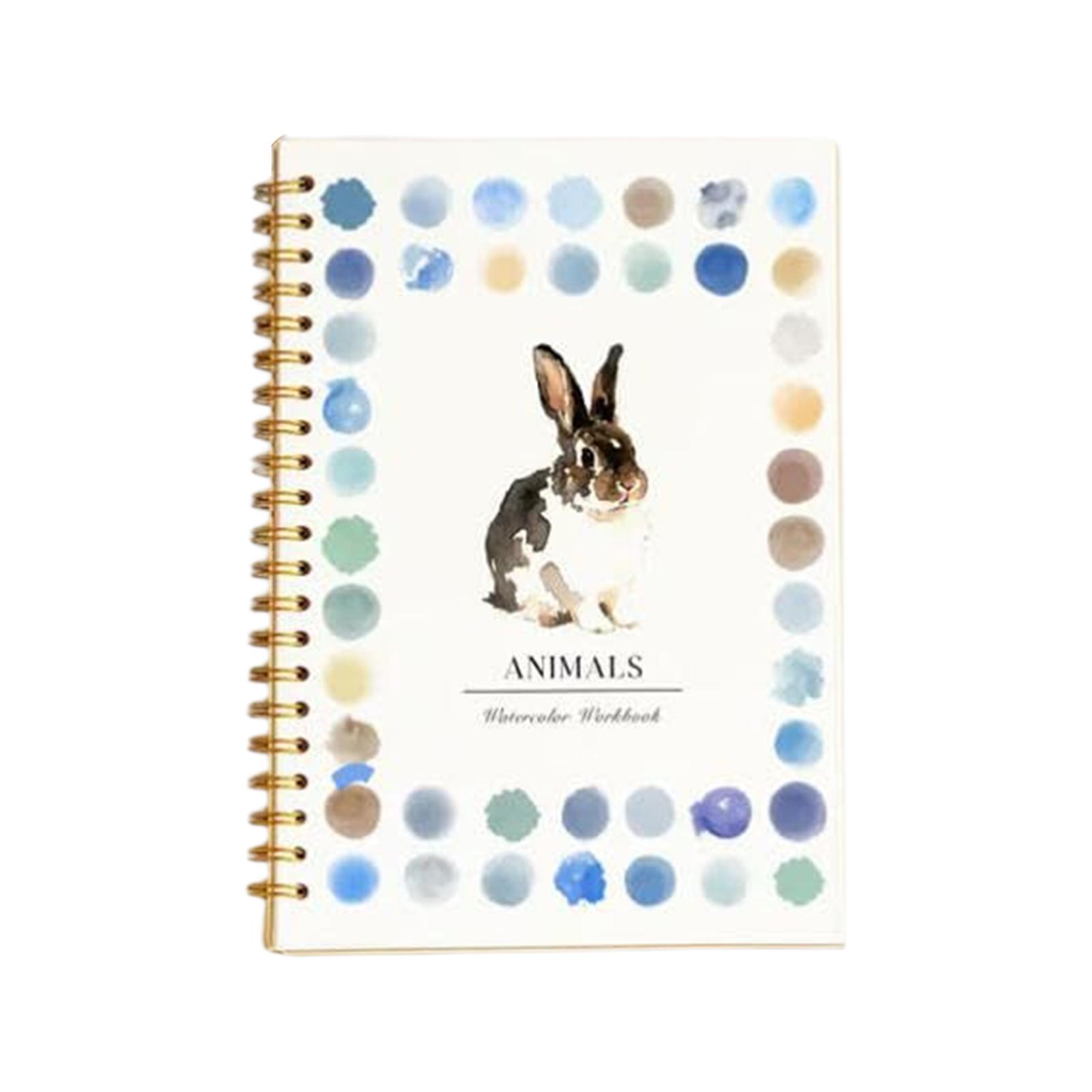 

Watercolor For Beginners, Beginner-Friendly Coloring Book One Size