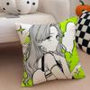 Anime AAya Oosawa Cushion Cover Throw Pillow Cover Hidden Button Durable Polyester Chair Cushion
