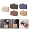Straw Clutch Purses Women Summer Beach Straw Purse Woven Envelope Wallet Crossbody Shoulder Bag Evening Handbag Gifts
