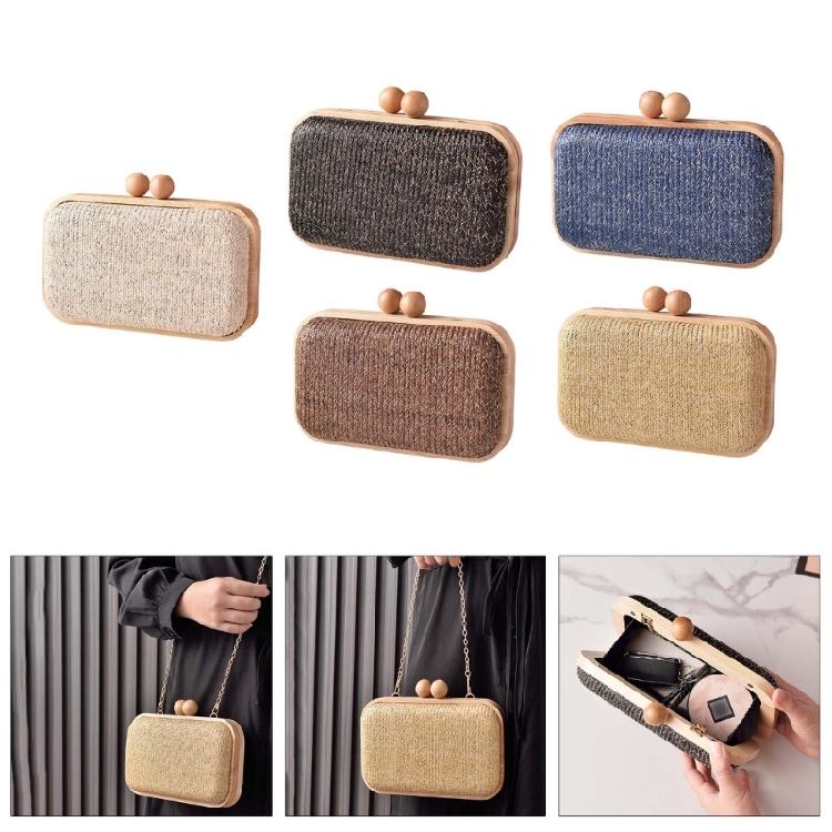 Straw Clutch Purses Women Summer Beach Straw Purse Woven Envelope Wallet Crossbody Shoulder Bag Evening Handbag Gifts