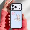Cute Elephant Phone Case for iPhone 17 16 15 14 13 Pro Max Back Cover for 12 11 Pro Coque