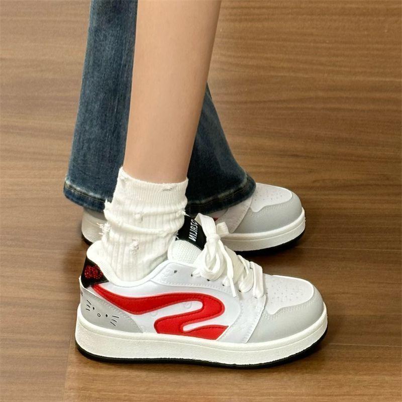 Zhao Ruth High-value and Versatile New High-end Little White Shoes Niche Cute Board Shoes Women's Shoes Trendy Shoes