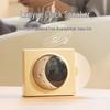 Retro Bluetooth Speaker with Clock & Starry Moon Lamp CN Plug (adapter Included)