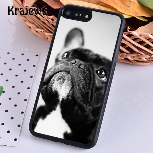 Krajews Whimsical french bulldog Dogs puppy Phone Case For iPhone 17 Air 16 15 14 plus 11 12 13 pro max coque Fundas