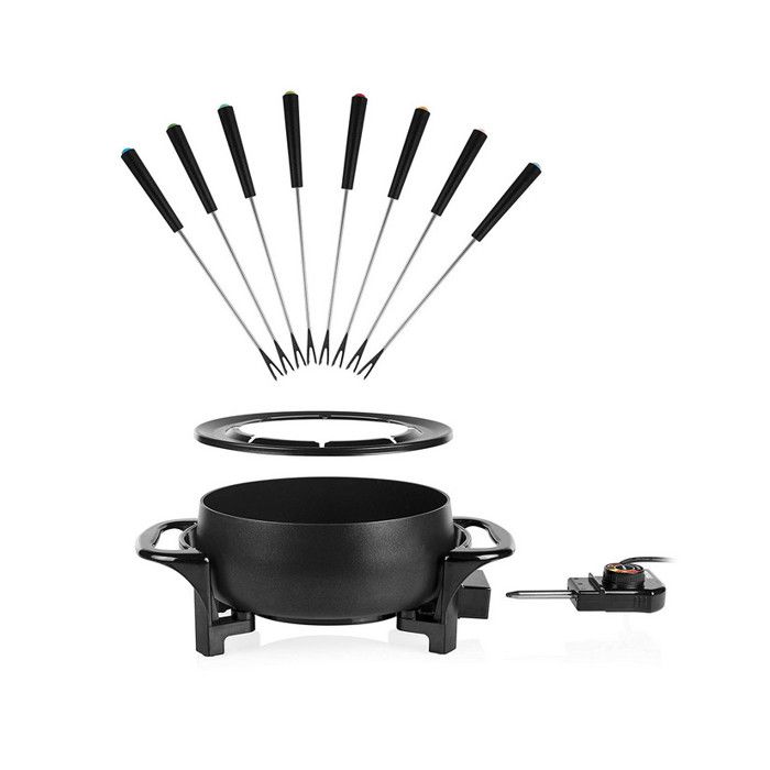 Tristar Appareil à fondue 1000w 8 fourchettes noir - fo-1107