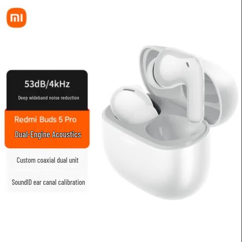 Xiaomi Redmi Buds 5 Pro True Wireless Noise Cancelling Earbuds