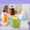 Cartoon Cake Plush Pillow With Pp Cotton Filling For Girls And Kids Birthday Gifts