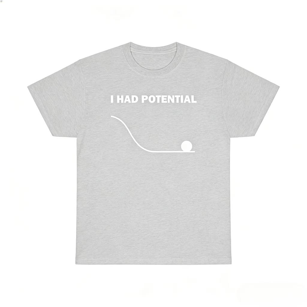 Movie Project Hail Mary I Had Potential 100Cotton Unisex Shirt 2026 Summer New Unisex Fashion Classic Graphic Tshirt