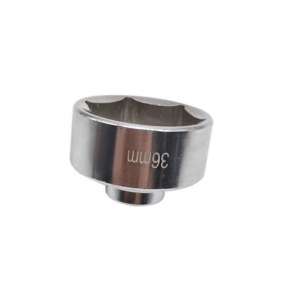 Clé à filtre à huile de 36mm, outil à douille à profil bas de 36mm pour retirer le capuchon du boîtier de style cartouche