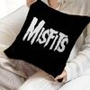 Band M-Misfits Logo Cushion Cover Pillowcase Upholstery Sofa Throw Pillow Home Decor Pillowcas