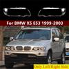For BMW X5 E53 1999 2000 2001 2002 2003 Left/Right Side Headlight Lens Cover Car Transparent Lampshade Headlamp Glass Lamp Shell