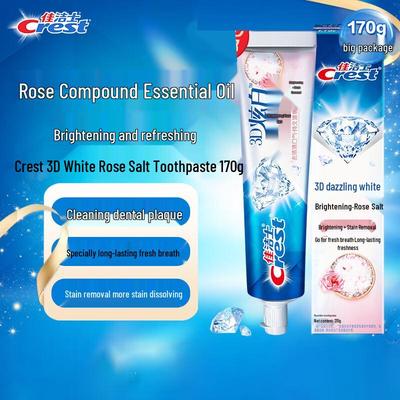 Crest 3D White Růžová sůl zubní pasta