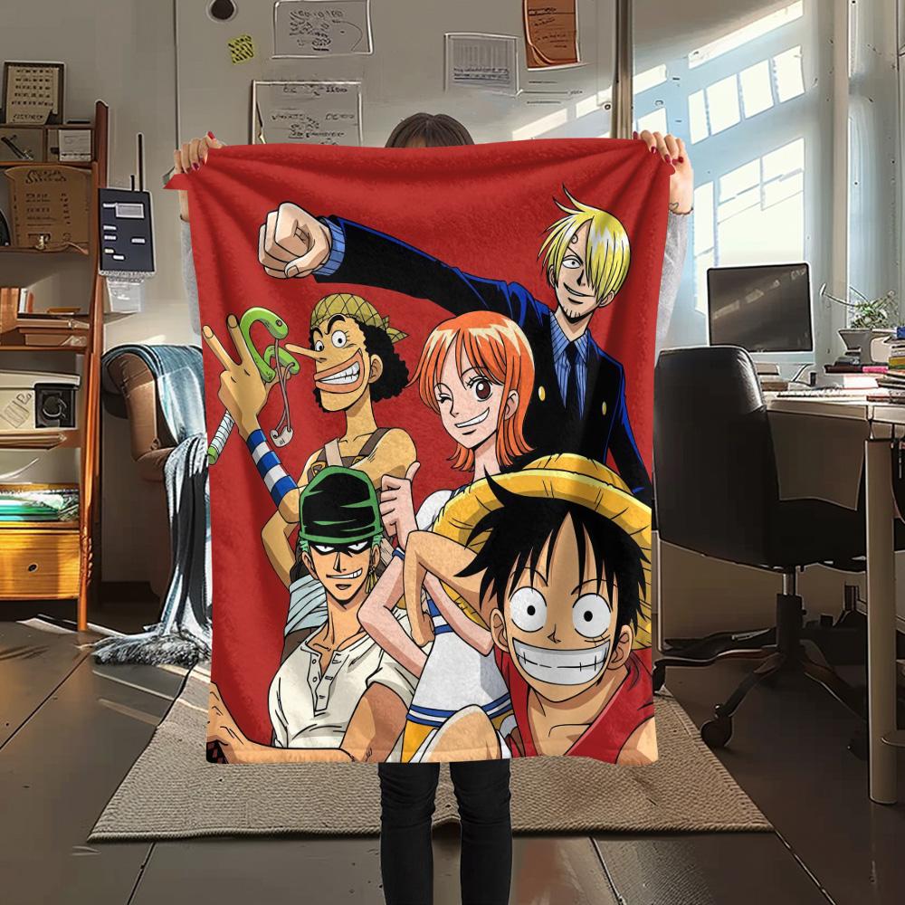 One Piece Flannel Blanket, High quality Comfortable for All Seasons, Home Decor, Warmth and Comfort