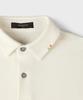 PANICALE Ivory Soft Jersey Polo Shirt