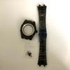 41mm Black Internal Shadow Watch Case Sapphire Glass Stainless Steel Strap Watches Accessories for NH35 NH36 4R Movement